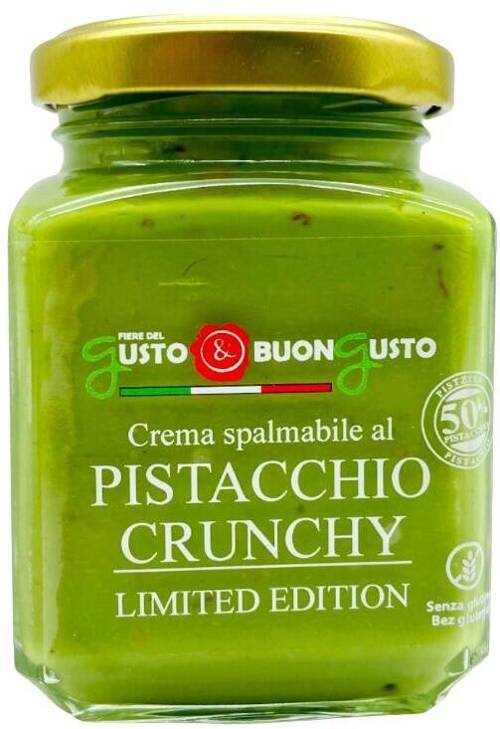 Krem pistacjowy crunchy 200 g Gusto & Buon Gusto