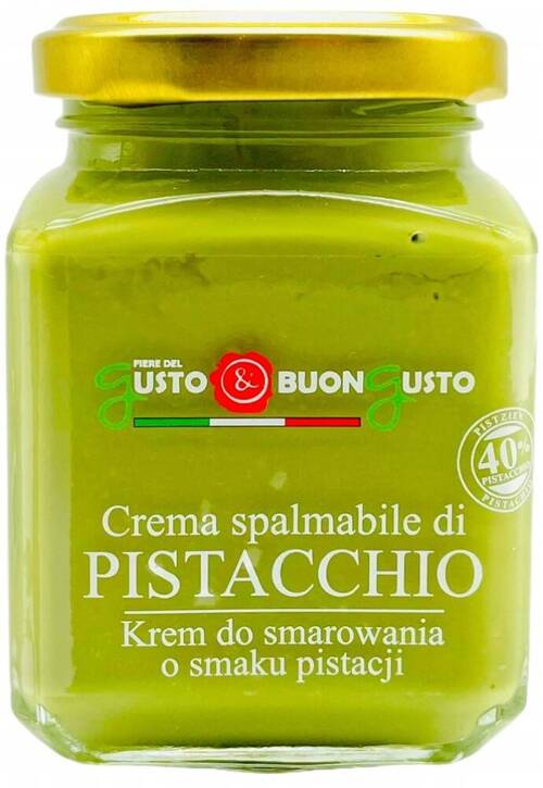 Krem pistacjowy do smarowania 200 g Gusto & Buon Gusto