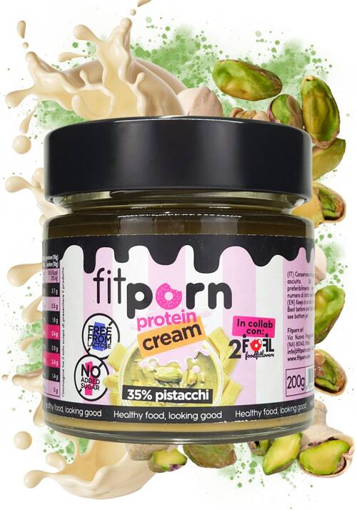 Krem proteinowy Pistacjowy Bez Cukru 200 g FITporn Protein Cream