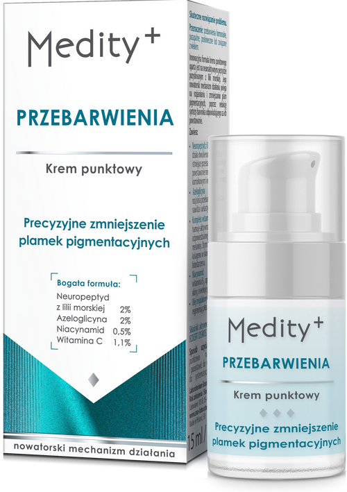 Krem punktowy do twarzy 15 ml Medity+ Przebarwienia AVA