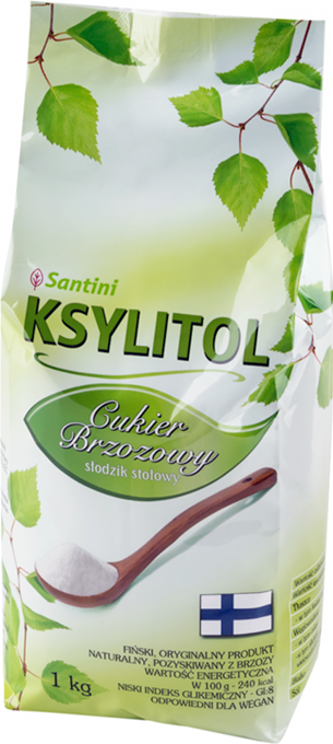 Ksylitol cukier brzozowy Fiński 1 kg - Santini 