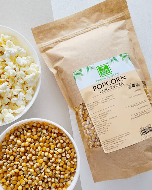 Kukurydza ziarno 1 kg - na domowy popcorn