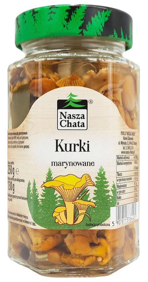 Kurki marynowane całe 250 g Nasza Chata