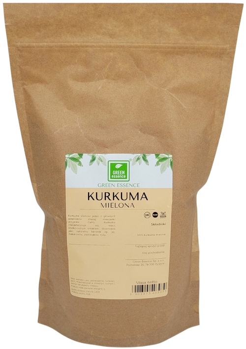 Kurkuma mielona 1 kg - naturalny barwnik