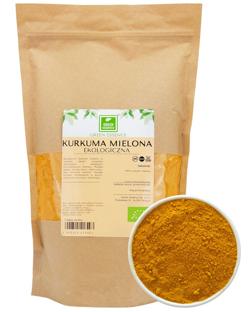 Kurkuma mielona BIO 1 kg