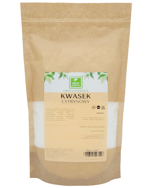 Kwasek cytrynowy 5kg - 5x1 kg - kwas do mycia i odkamieniania ZESTAW