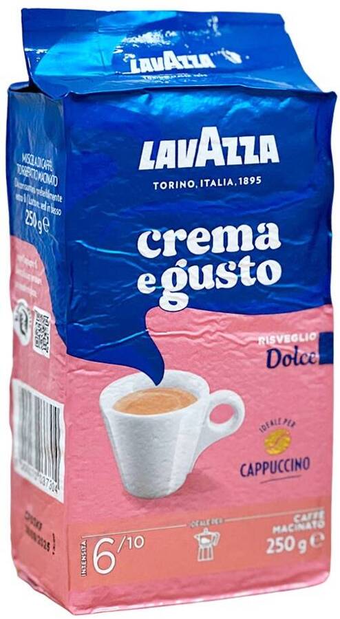 Lavazza Crema e Gusto Dolce 250 g - kawa mielona