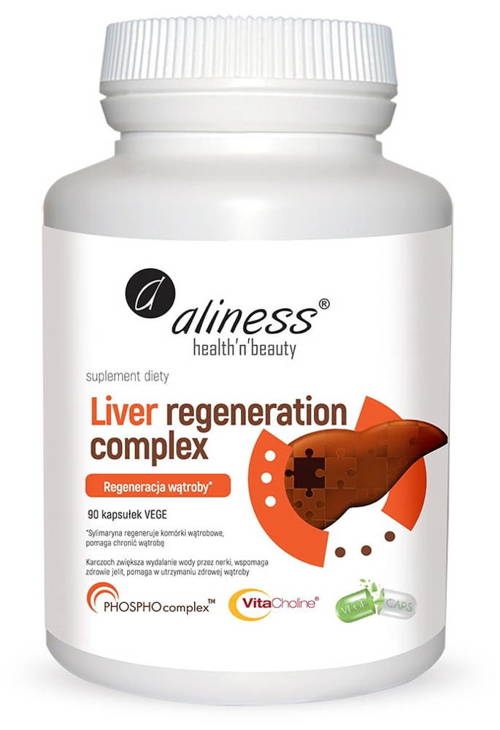 Liver Regeneration Complex 90 kaps. Vege Aliness - suplement diety