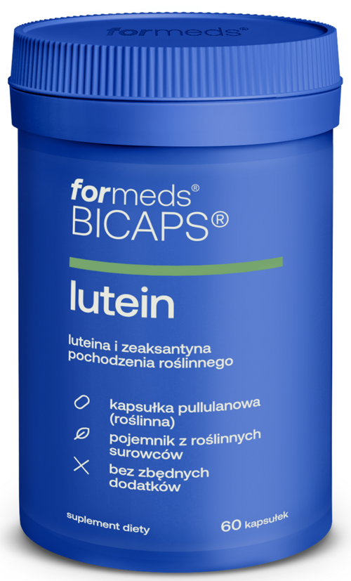 Luteina 60 kapsułki Formeds BICAPS Lutein - suplement diety
