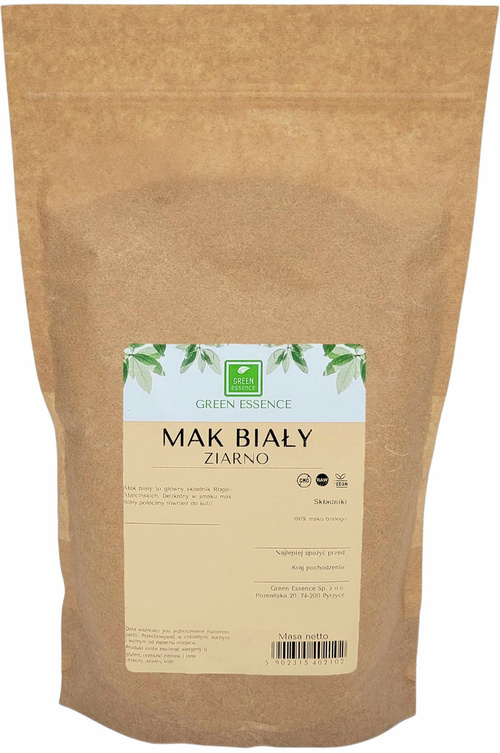 Mak biały ziarno 1 kg - Idealny do Rogali Marcińskich