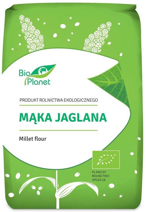Mąka jaglana - proso Ekologiczna 1 kg - Bio Planet