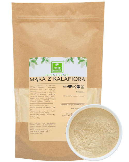 Mąka kalafiorowa 500 g - mąka z kalafiora KETO