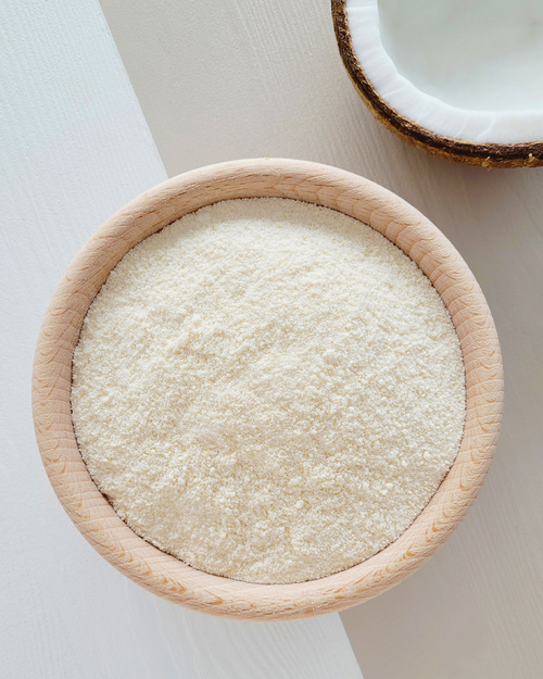 Mąka kokosowa naturalna 1 kg - niskowęglowodanowa 