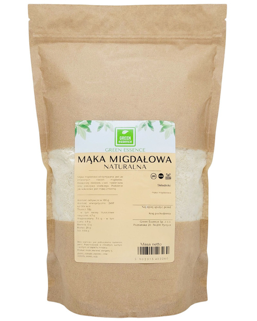 Mąka migdałowa 1 kg - mielone migdały