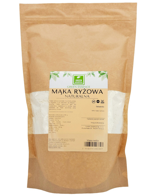 Mąka ryżowa naturalna 1 kg - do naleśników i placków