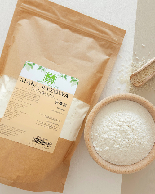 Mąka ryżowa naturalna 1 kg - do naleśników i placków