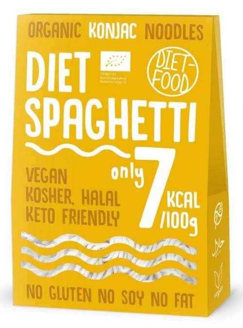 Makaron Konjac BIO - spaghetti 300 g - Diet Food