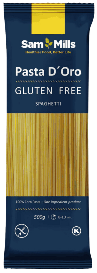 Makaron kukurydziany - spaghetti bezglutenowy 500 g - SamMills