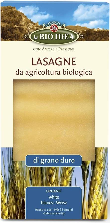 Makaron semolinowy - lasagne Ekologiczny 250 g - La Bio Idea
