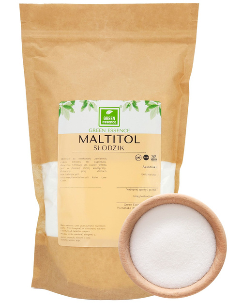 Maltitol 1 kg - naturalny zamiennik cukru zdrowy słodzik