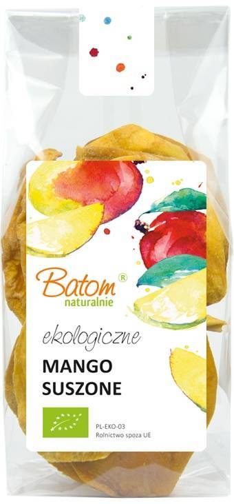 Mango suszone plastry BIO 250 g - Batom