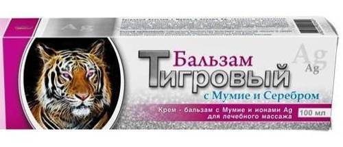 Maść tygrysia ze srebrem i Mumio do suchej skóry 100 ml - Remedium Natura
