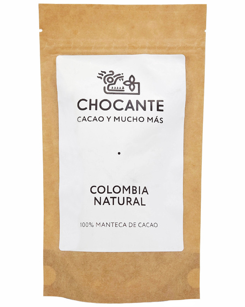 Masło kakaowe bryłki 100 g Colombia Tumaco Natural Chocante