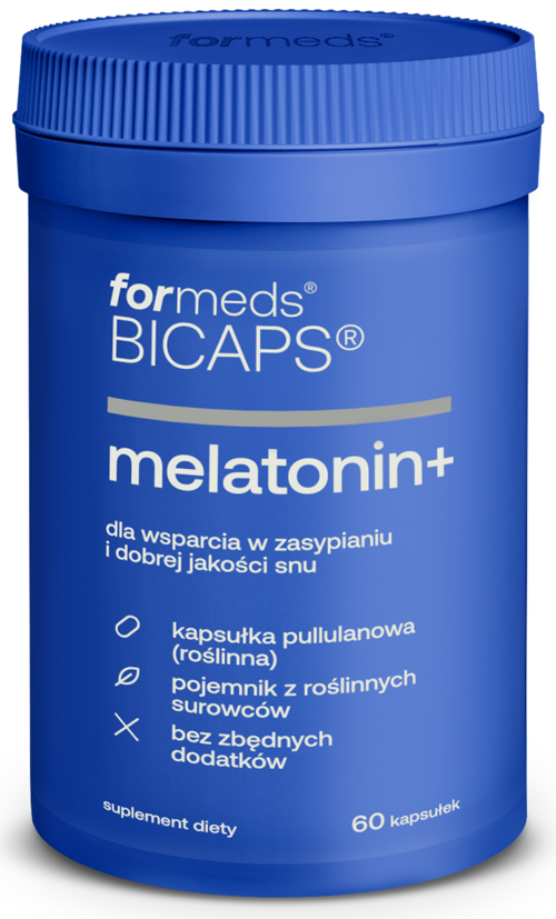 Melatonin+ 60 kapsułki Formeds BICAPS - suplement diety