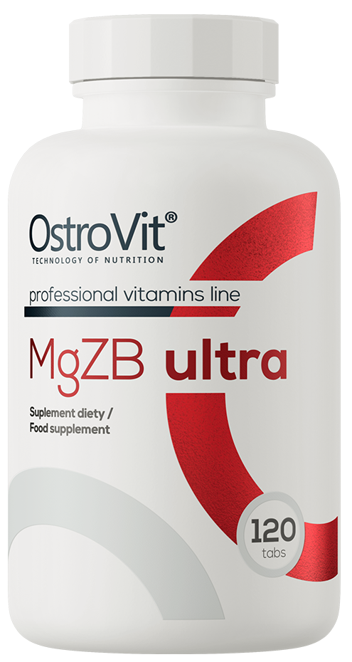 MgZB Ultra 120 tabletki OstroVit - suplement diety - Magnez Cynk + Witamina B6 