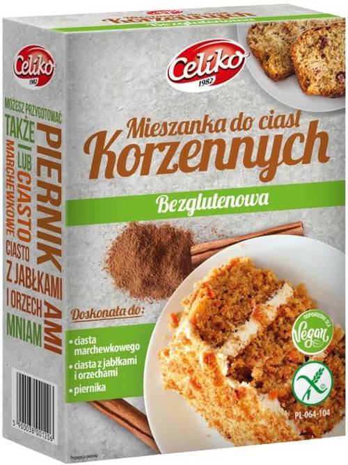 Mieszanka do ciast korzennych Bezglutenowa 300 g Celiko