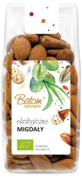 Migdały całe Ekologiczne Bio 125 g Batom