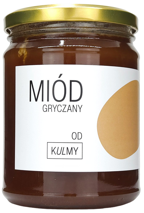 Miód gryczany - naturalny świeży 700 g - Miód od Kulmy