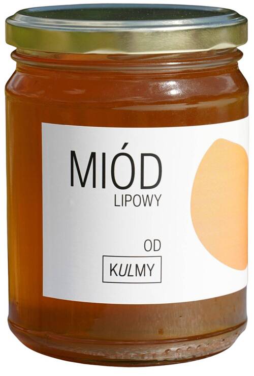 Miód lipowy - naturalny świeży 700 g - Miód od Kulmy