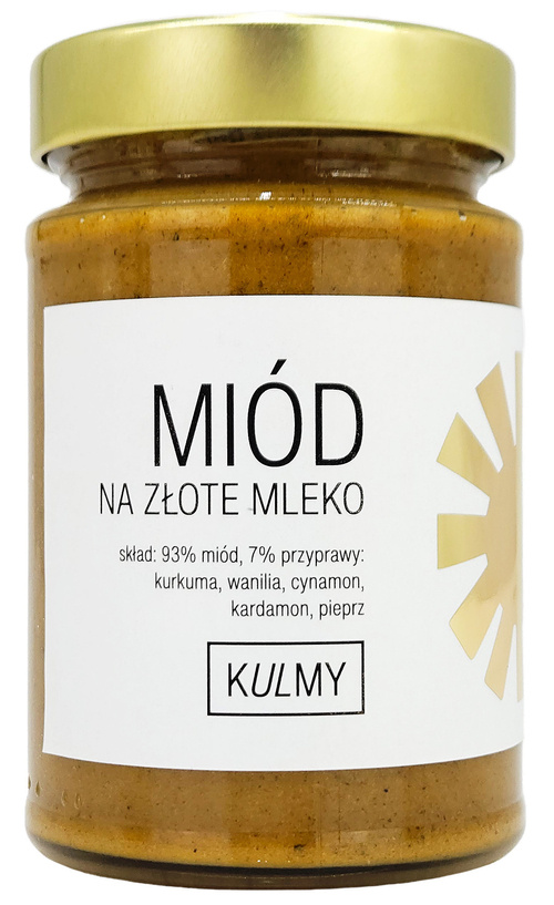 Miód na Złote Mleko Superfood 350 g Miód od Kulmy