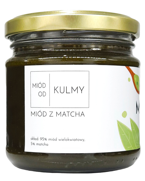 Miód z matcha Superfood 200 g Miód od Kulmy