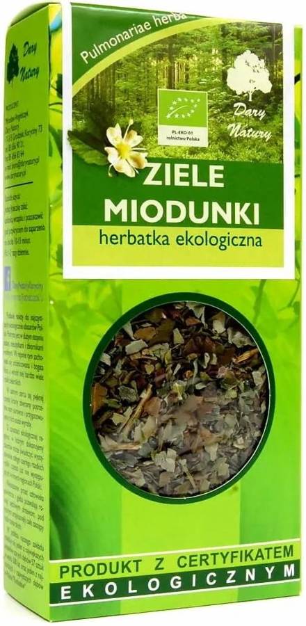 Miodunka ziele Ekologiczna Herbatka Bio 25 g Dary Natury