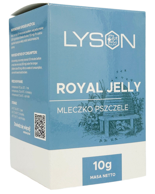 Mleczko pszczele mrożone 10 g Pasieka Łysoń Royal Jelly