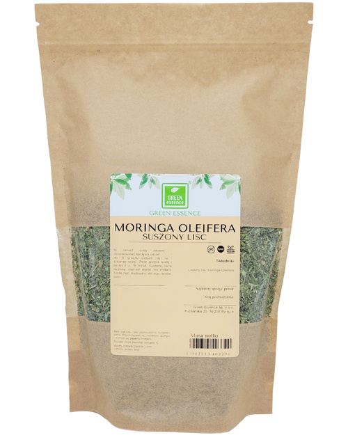 Moringa Oleifera liść suszony krojony 750 g Zestaw 3x 250 g