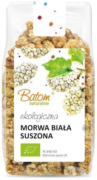 Morwa biała suszona BIO 125 g Batom