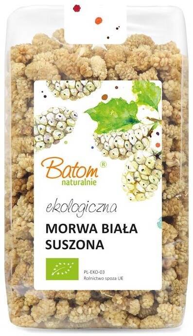 Morwa biała suszona BIO 250 g Batom