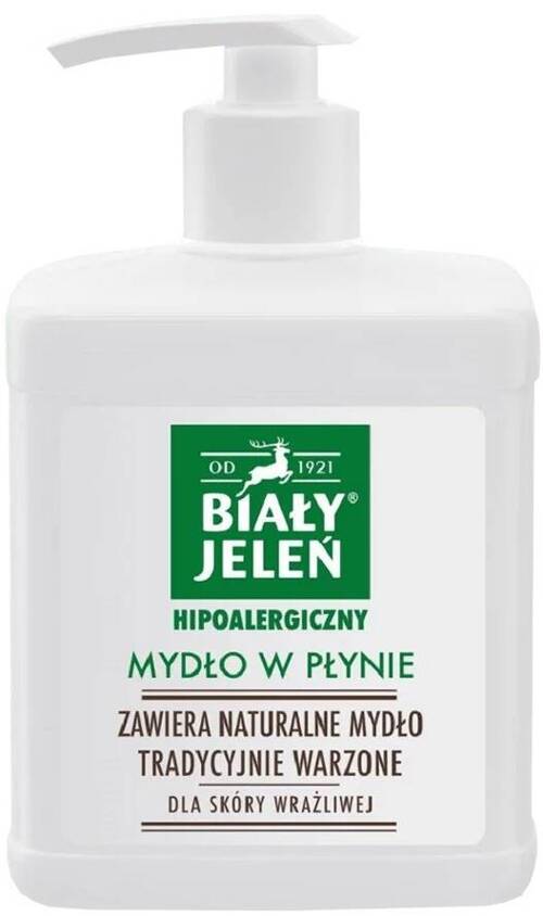 Mydło w płynie naturalne Hipoalergiczne 500 ml Biały Jeleń