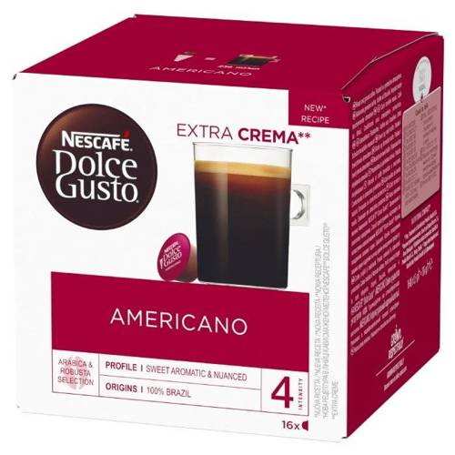 Nescafe Dolce Gusto Americano 16 kapsułek - kawa w kapsułkach