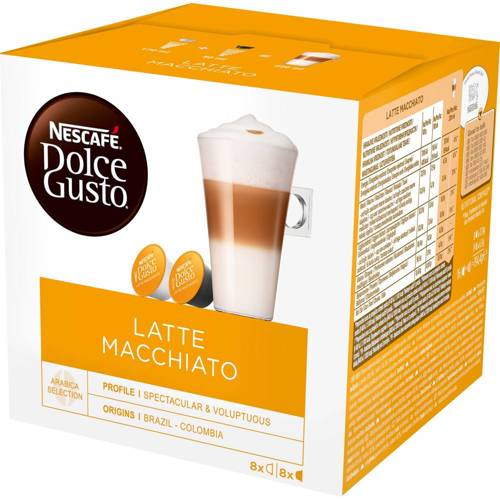 Nescafe Dolce Gusto Latte Macchiato 16 kapsułek - kawa w kapsułkach