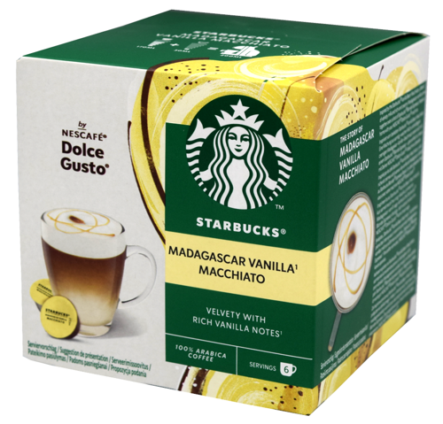 Nescafe Dolce Gusto Starbucks Vanilla Macchiato 12 kapsułek - kawa w kapsułkach