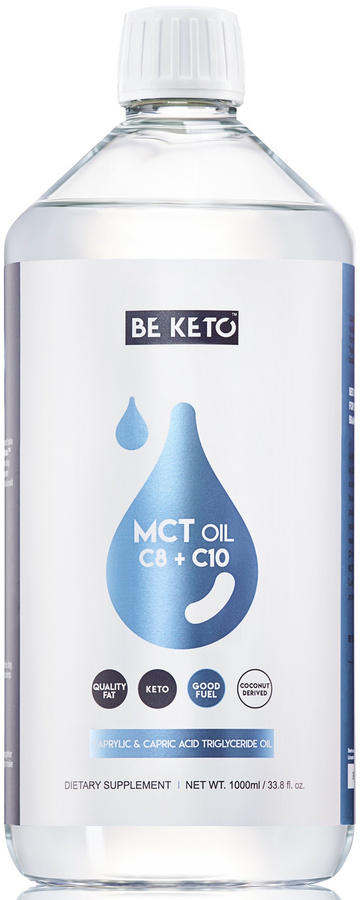 Olej MCT Oil C8+C10 1L BeKeto - suplement diety