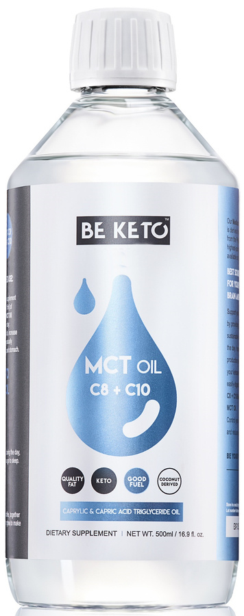 Olej MCT Oil C8+C10 500 ml BeKeto - suplement diety