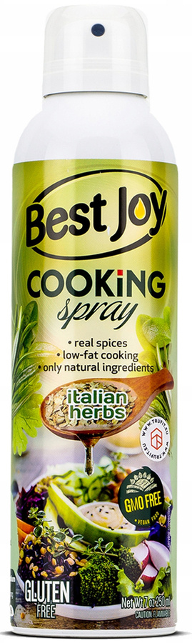 Olej do smażenia Zioła Włoskie 250 ml Best Joy Cooking Spray Italian Herbs