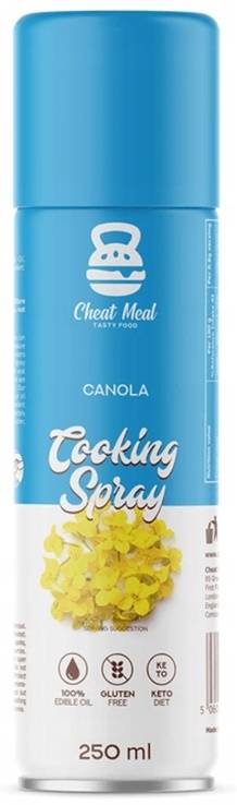 Olej rzepakowy spray 250 ml Cheat Meal Canola