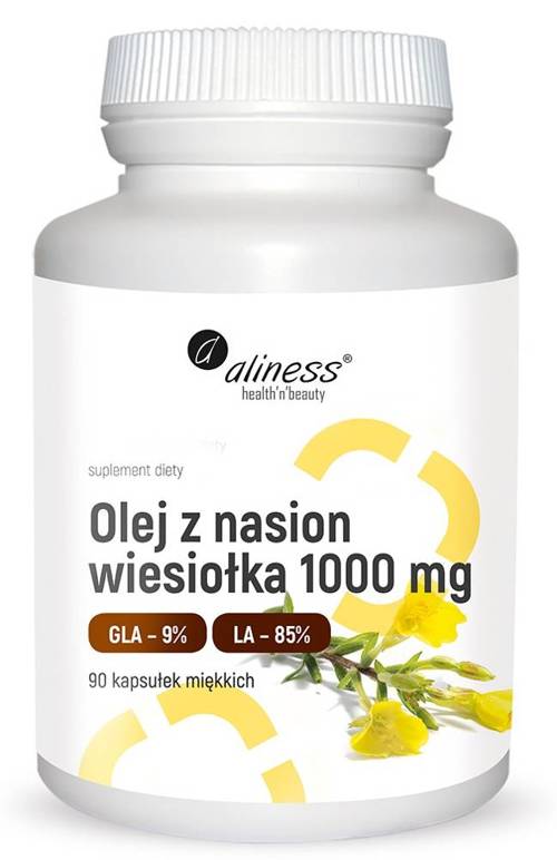 Olej z nasion wiesiołka 1000 mg 90 kaps. Aliness - suplement diety