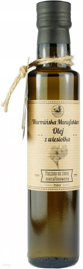 Olej z wiesiołka tłoczony na zimno 250 ml Warmińska Manufaktura